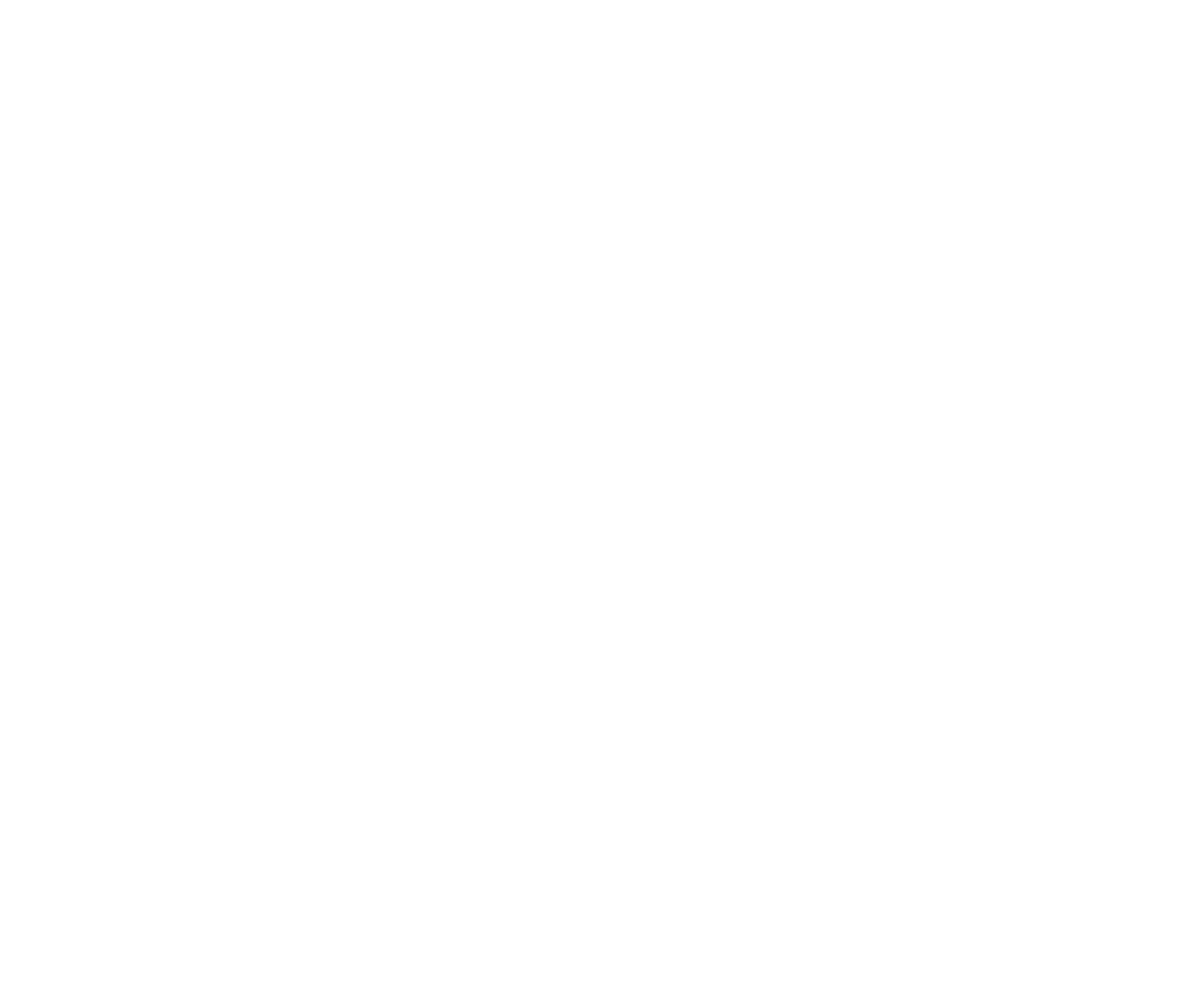 Stacked logo, white